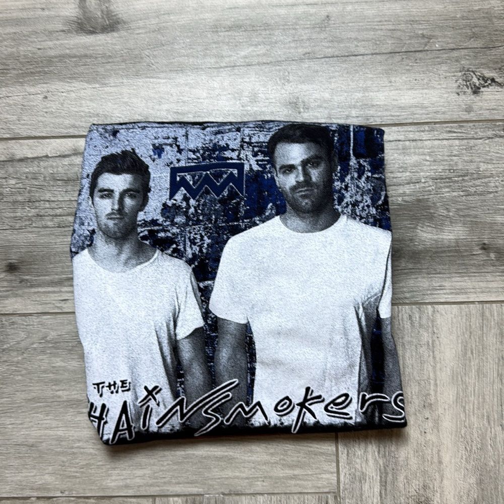 Gildan Mens The Chainsmokers Memories 2017 Tour T-Shirt Black 3XL